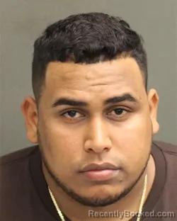 Mugshot of JOSE DAVID YRIARTECANAS booked in Orange County, Florida on June 28, 2026