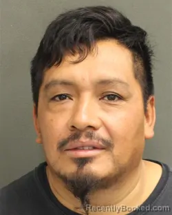 Mugshot of CESAR AUGUSTO CRUZGUTIERREZ booked in Orange County, Florida on June 28, 2026