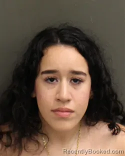 Mugshot of THALIA MARIELYS LOPEZ booked in Orange County, Florida on June 28, 2026