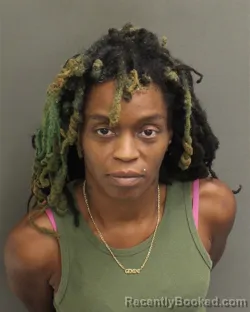 Mugshot of EBONY SHYNIK LOYD booked in Orange County, Florida on June 28, 2026
