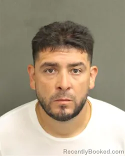 Mugshot of GERMAN ANDRES RENJIFO booked in Orange County, Florida on June 28, 2026
