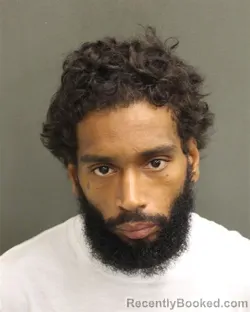 Mugshot of RAHMIL KHALID BEY booked in Orange County, Florida on June 29, 2026