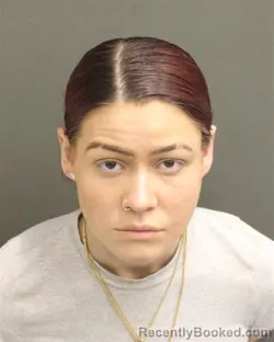 Mugshot of OLIVIA GRACE LAMB booked in Orange County, Florida on June 29, 2026