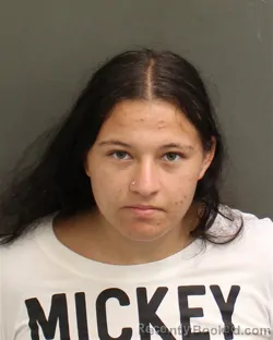 Mugshot of MARIAH ANN WITT booked in Orange County, Florida on June 29, 2026