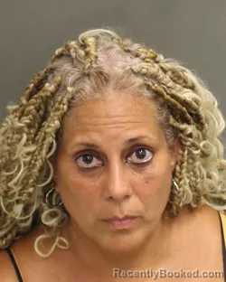Mugshot of AIDA ELISA CARABALLO booked in Orange County, Florida on June 30, 2026