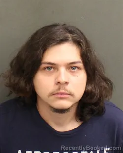 Mugshot of MATIAS NIZARALA booked in Orange County, Florida on July 4, 2026