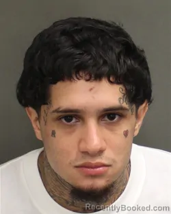 Mugshot of CRISTIAN JOSE PONCIANO booked in Orange County, Florida on July 5, 2026