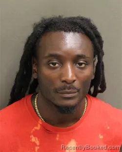 Mugshot of JAVON TYRRELL GRAHAM booked in Orange County, Florida on July 5, 2026