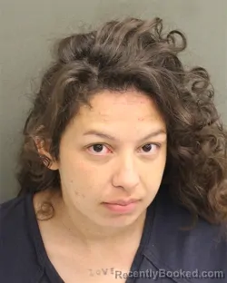 Mugshot of JENNIFER RODRIGUEZ booked in Orange County, Florida on July 19, 2026
