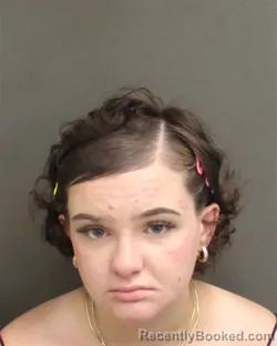 Mugshot of EMILY ROSE MODJESKI booked in Orange County, Florida on July 19, 2026