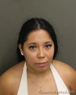 Mugshot of KEIRI RUBI CALLESGUZMAN booked in Orange County, Florida on July 19, 2026