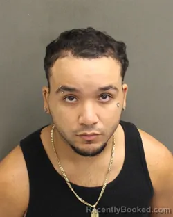 Mugshot of CHRISTOPHER GARCIARODRIGUEZ booked in Orange County, Florida on July 20, 2026