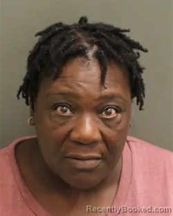 Mugshot of Tammie Terrell Barkley booked in Orange County, Florida on July 23, 2026