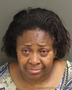 Mugshot of Joselene Edouard booked in Orange County, Florida on July 23, 2026