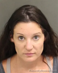 Mugshot of Tiffany Renee Workman booked in Orange County, Florida on July 23, 2026