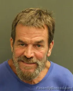 Mugshot of David Michael Miller booked in Orange County, Florida on July 23, 2026
