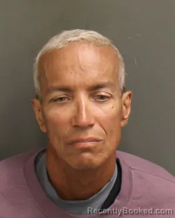 Mugshot of Alfred Collazo Hernandez booked in Orange County, Florida on July 23, 2026