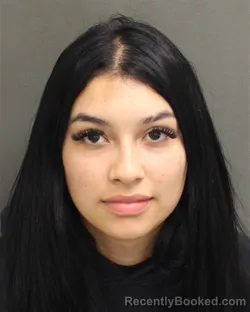 Mugshot of Michelle Santillanrodriguez booked in Orange County, Florida on July 23, 2026