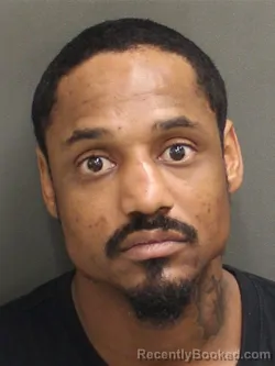 Mugshot of Lorenzo Daimen James booked in Orange County, Florida on July 23, 2026