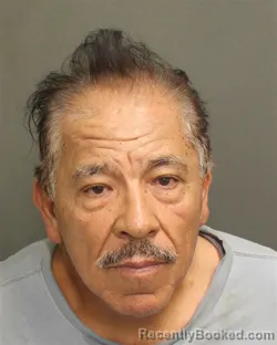 Mugshot of Victor M Alvarado booked in Orange County, Florida on July 23, 2026