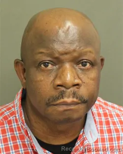 Mugshot of Nelson Banda booked in Orange County, Florida on July 23, 2026