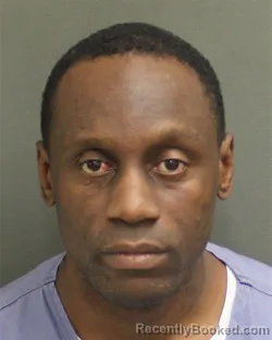 Mugshot of Jerrod Darnell Davis booked in Orange County, Florida on July 23, 2026