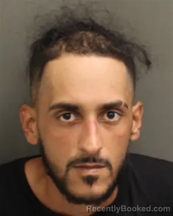 Mugshot of Jostyn Raul Varela Maldonado booked in Orange County, Florida on July 24, 2026