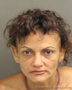 Mugshot of Meriyse Garciasanchez booked in Orange County, Florida on July 24, 2026