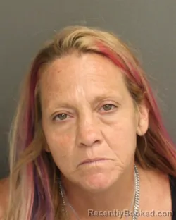 Mugshot of Danielle Charlene Freeman booked in Orange County, Florida on July 24, 2026