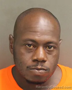 Mugshot of Craig Lenard Hughley booked in Orange County, Florida on July 24, 2026