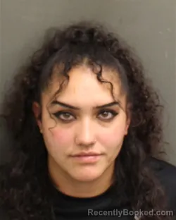 Mugshot of Joyliz Ann Delgadosoto booked in Orange County, Florida on July 24, 2026