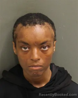 Mugshot of Shelby Unique Edwards booked in Orange County, Florida on July 24, 2026