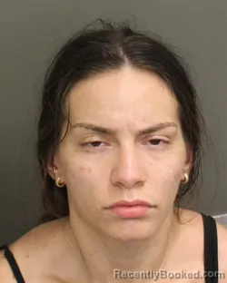 Mugshot of Samantha Gonzalez booked in Orange County, Florida on July 24, 2026