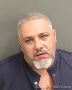Mugshot of Isaac Jr Rosario booked in Orange County, Florida on July 25, 2026