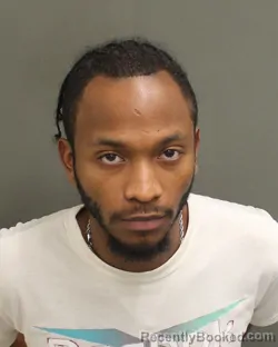 Mugshot of Juanya Malik Gammage booked in Orange County, Florida on July 25, 2026