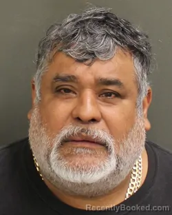 Mugshot of Cesar Julio Munizsanchez booked in Orange County, Florida on July 25, 2026