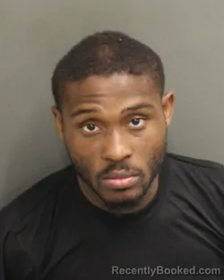 Mugshot of Adrian K Manigault booked in Orange County, Florida on July 25, 2026