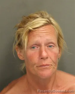 Mugshot of Ingalill Marie Karlsson booked in Orange County, Florida on July 25, 2026