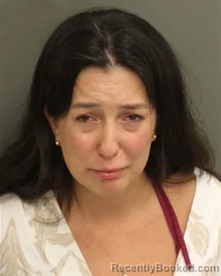Mugshot of Katherine Gallianifajardo booked in Orange County, Florida on July 26, 2026