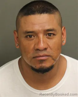 Mugshot of Vicente Diaz Jarmillo booked in Orange County, Florida on July 26, 2026