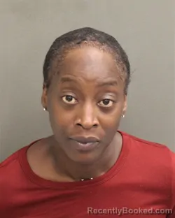 Mugshot of Drianna Thomas booked in Orange County, Florida on July 26, 2026