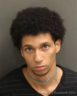 Mugshot of Joseph Alexander Hernandez booked in Orange County, Florida on July 26, 2026