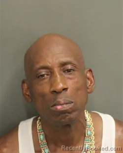 Mugshot of Christopher Mellardkie Mosely booked in Orange County, Florida on July 26, 2026