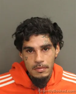 Mugshot of Luis Antonio Jr Perez booked in Orange County, Florida on July 26, 2026