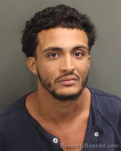Mugshot of Omar Ibrihm Mohamed booked in Orange County, Florida on July 26, 2026