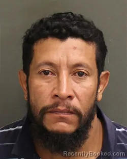 Mugshot of Marlon Alexi Banegascabrera booked in Orange County, Florida on July 27, 2026