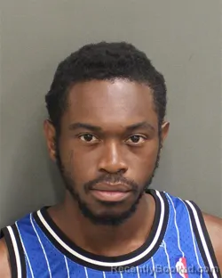 Mugshot of Jay Antonio Kollmansberger booked in Orange County, Florida on July 27, 2026