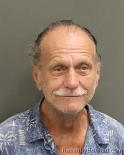 Mugshot of Michael Stephen Sikes booked in Orange County, Florida on July 27, 2026