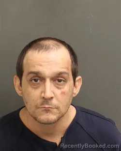 Mugshot of Luke Joseph Nunes booked in Orange County, Florida on July 27, 2026