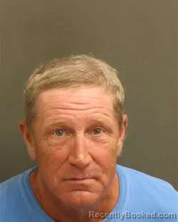 Mugshot of Daniel Joseph Butler booked in Orange County, Florida on July 27, 2026